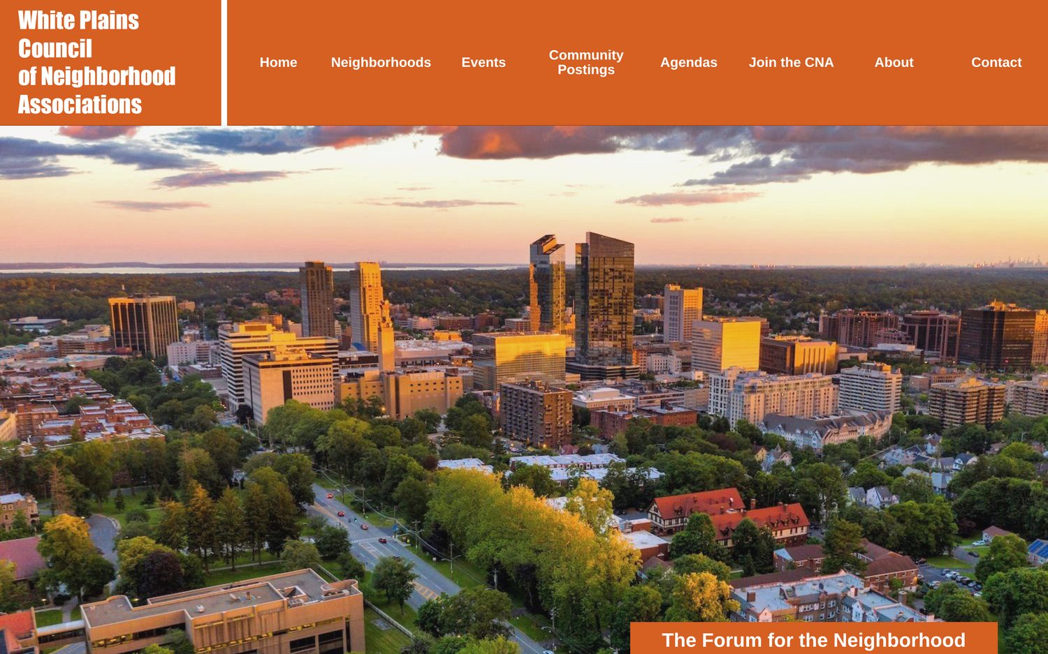 WPCNA — civic platform for White Plains neighborhoods